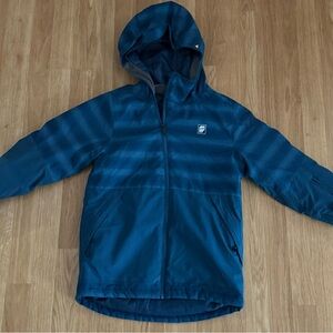 Boy’s Orage Alaskan Jacket - Ski Snowboard Winter - Blue - Size Medium